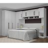 Quarto Modulado Casal Módena Composição 2 Branco - PR Móveis - 2