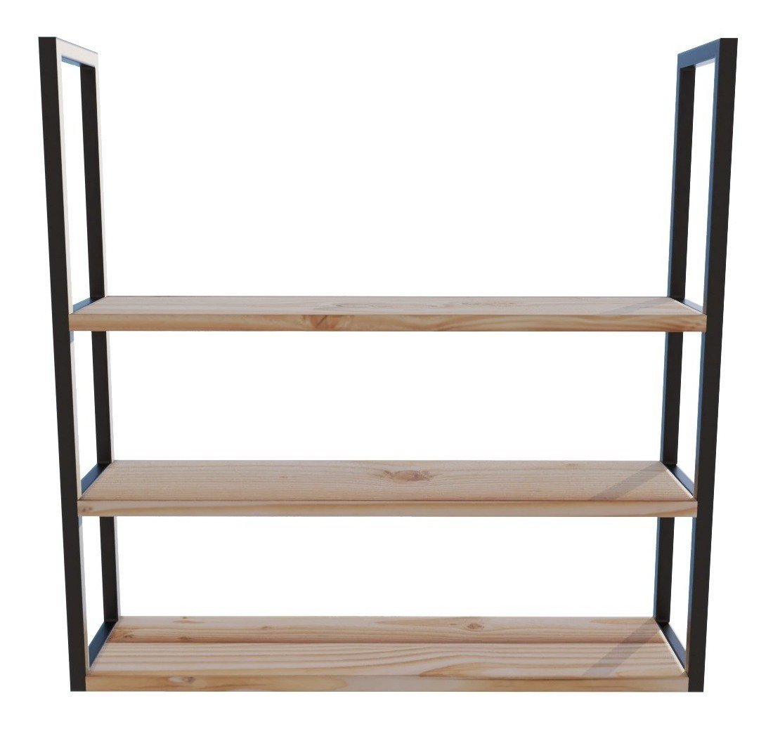 Organizador De Teto Moderna 80x20cm Em Ferro Para Comércio Technox - 5