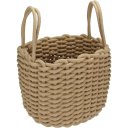 Ver imagem 1 de Cesta Organizadora Decorativa Home&co Tecido 22x28x28cm Bege
