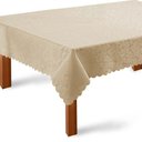 Ver imagem 2 de Toalha de Mesa Retangular 180x310cm Outono - Rafimex Bege