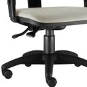 Ver imagem 3 de Cadeira Giratória Job Executiva Ergonômica Escritório Suede Bege - Lyam Decor