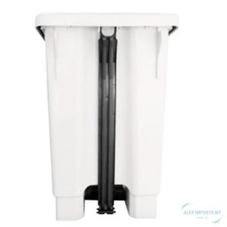Lixeira com pedal licheira para colocar em area de lazer - 4