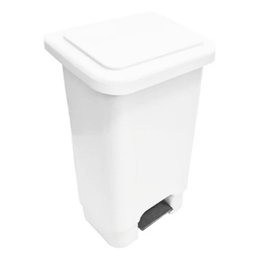 Lixeira com pedal licheira para colocar em area de lazer - 1