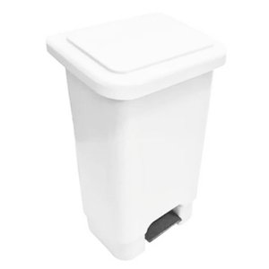 Lixeira com pedal licheira para colocar em area de lazer