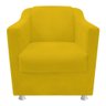 kit 03 Poltronas Decorativas Tilla Corano - ADJ DECOR - Amarelo - 3