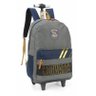 Mochila Carrinho Rodinh Harry Potter Cinza Hogwarts Luxcel MC51641HP - 2