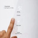 Ver imagem 5 de Geladeira Multidoor Frost Free Hq Inverter 564 Litros Airflow Cooling Flex Zone White Glass Hq-