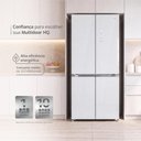 Ver imagem 2 de Geladeira Multidoor Frost Free Hq Inverter 564 Litros Airflow Cooling Flex Zone White Glass Hq-
