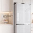 Ver imagem 7 de Geladeira Multidoor Frost Free Hq Inverter 564 Litros Airflow Cooling Flex Zone White Glass Hq-