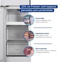 Ver mais imagens de Geladeira Multidoor Frost Free Hq Inverter 564 Litros Airflow Cooling Flex Zone White Glass Hq-