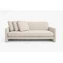 Ver imagem 1 de Sofa Cama 3 Lugares Sistema de Catraca Encosto Alto Padrão:areia