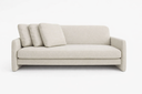 Ver imagem 1 de Sofa Cama 3 Lugares Sistema de Catraca Encosto Alto Padrão:areia