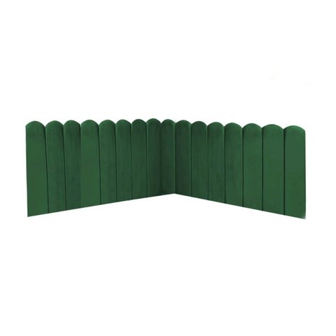 Cabeceira Painel Cama Queen Box Nuvem Suede Sandy 160 Cm:verde