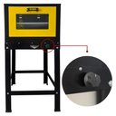 Ver imagem 4 de Forno a Gás Cefaz Linha Chef Amarelo 133 Litros com Cavalete