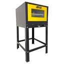 Ver imagem 1 de Forno a Gás Cefaz Linha Chef Amarelo 133 Litros com Cavalete