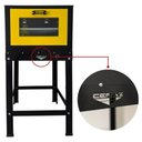 Ver imagem 3 de Forno a Gás Cefaz Linha Chef Amarelo 133 Litros com Cavalete