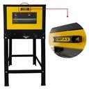 Ver imagem 6 de Forno a Gás Cefaz Linha Chef Amarelo 133 Litros com Cavalete