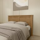 Ver imagem 1 de Cabeceira Casal para Cama Box Freijó Topázio Madeira Pinus - Finestra