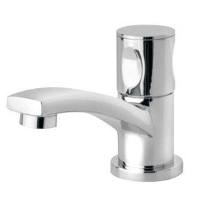 Torneira de Mesa para Lavatório Onda Cromado - Perflex 10727810