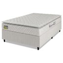 Ver imagem 1 de Cama Box Casal Colchão Espuma D33 Pillow Top New Millenium Branco Hellen