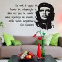 Ver imagem 1 de Adesivo de Parede Frase ChEGuevara - P 90x50cm