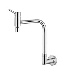 Torneira de Parede para Cozinha Lóggica Bica Móvel 90° Cromado - Docol 00609306 - 1