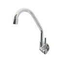 Ver imagem 1 de Torneira para cozinha de parede 1168 C31 1/4 de volta com arejador fixo cromado Esteves