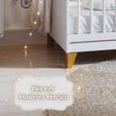 Ver imagem 6 de Conjunto Quarto de Bebê Completo Simples Magia 3 Peças Guarda- Roupa/ Berço/ Cômoda