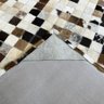 Tapete de Couro Marrom Misto 1,50x2,50 S/B Pç 5x5 - 3