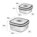 Ver imagem 3 de Conjunto Potes Herméticos Plástico com 12 unidades Electrolux