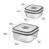 Conjunto Potes Herméticos Plástico com 12 unidades Electrolux - 3