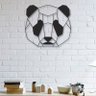 Escultura de Parede a Laser Face Panda Único - 1
