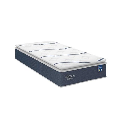 Colchão Solteiro Molas Ensacadas Magnum Pillow Top (88x188x28) - Plumatex