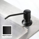 Ver imagem 4 de Dosador de Detergente Dispenser para Cuba Inox Embutir Preto