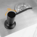 Ver imagem 3 de Dosador de Detergente Dispenser para Cuba Inox Embutir Preto