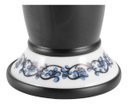 Ver imagem 6 de Torneira Luxo Quente/Frio Preta Detalhes Porcelana Retrô