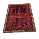 Ver imagem 2 de Tapete Feito a Mão Hamadan 190x150 Cm