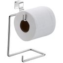 Ver imagem 1 de Porta Papel Higiênico Duplo Para Caixa Acoplada Suporte Luxo em Aço - Cromado