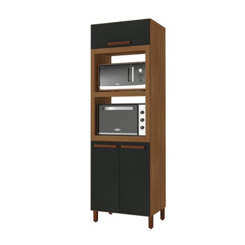 Torre Quente Monza - 3 Portas 2 Espaços para Forno e Micro - Indekes