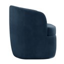 Ver mais imagens de Kit 2 Poltronas Decorativas Design Moderno Bel Sala de Estar Base Giratória Veludo Azul Marinho G33