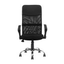 Ver imagem 2 de Cadeira Presidente Giratória Detroit - Preta Encosto Preto