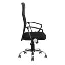 Ver imagem 3 de Cadeira Presidente Giratória Detroit - Preta Encosto Preto