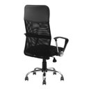 Ver imagem 4 de Cadeira Presidente Giratória Detroit - Preta Encosto Preto