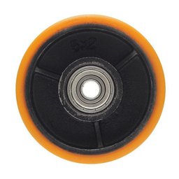 Roda Polipropileno Pu 52 Nucleo de Ferro com Rolamento 400 Kg 5 Polegadas - 2