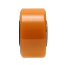 Ver imagem 4 de Roda Polipropileno Pu 42 Nucleo de Ferro com Rolamento 400 Kg 4 Polegadas