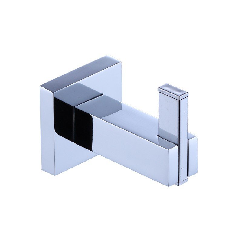 Kit Acessórios de Banheiro Lavabo 6 Peças Cromado Luxo Ikab03 - 6