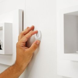 Kit 2 Unidade Gancho Ambar de Plástico Branco P - Tekbond - 6