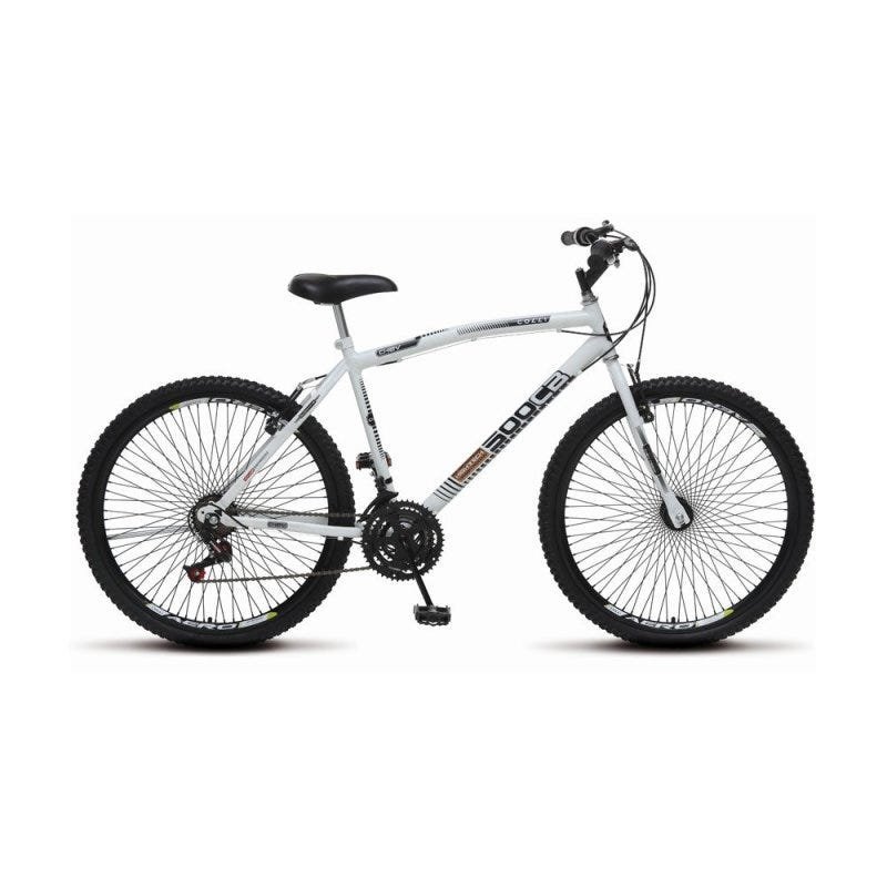 Bicicleta Colli CB 500 Chev Aro 26 72 Raias 21 Marchas Freio V-Brake ...