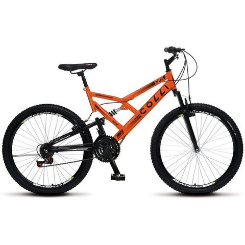 Bicicleta Colli Aro 26 Dupla Suspensão 21 Marchas GPS 148