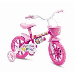 Bicicleta Infantil Colli Flower Aro 12 Freio Tambor Dianteiro em polipropileno - 1 Bicicleta Infantil Colli Flower Aro 12 Freio Tambor Dianteiro em polipropileno - 1
